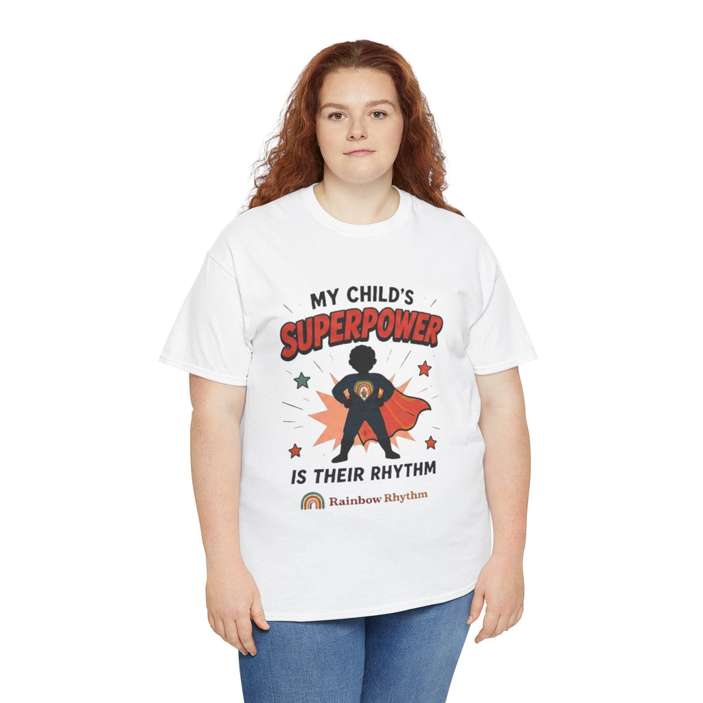 Proud Parent Support Tee — "My Child's Super Power"