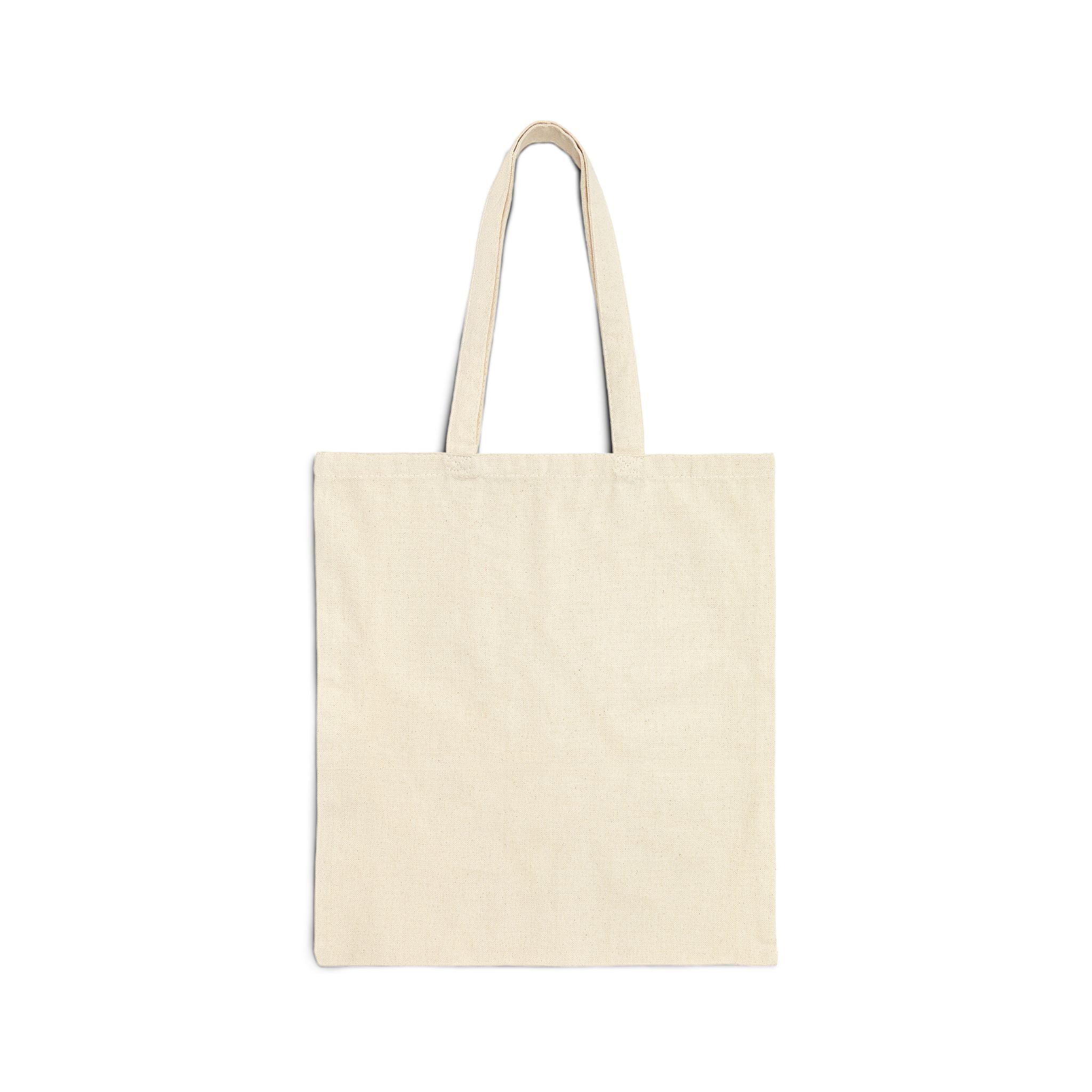 "In Our Rhythm Together" Cotton Canvas Tote Bag — Musical Unity Market Tote
