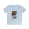 Autism Pride Kids Tee — "Different Not Less, Valued, Powerful on the Spectrum"
