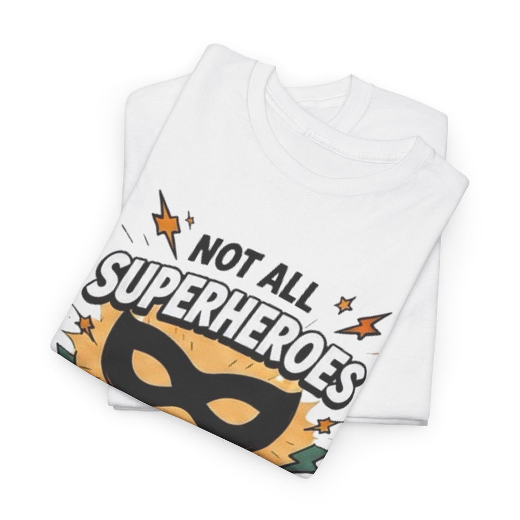 Sensory Heroes Autism Support Tee — "Not All Superheroes Wear Capes"