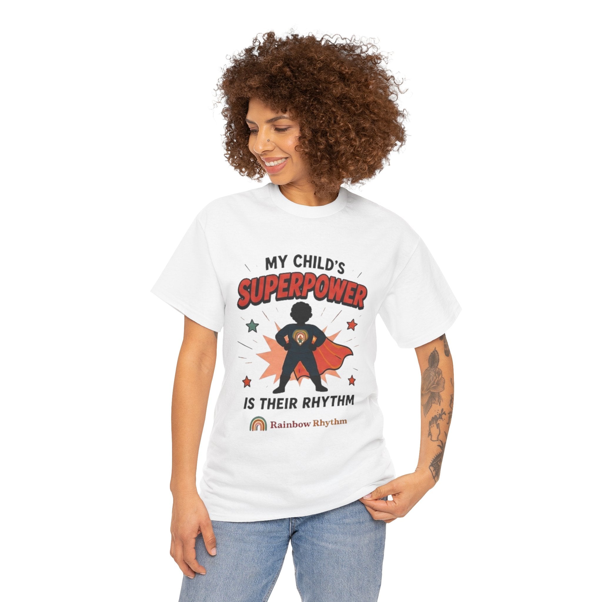 Proud Parent Support Tee — "My Child's Super Power"